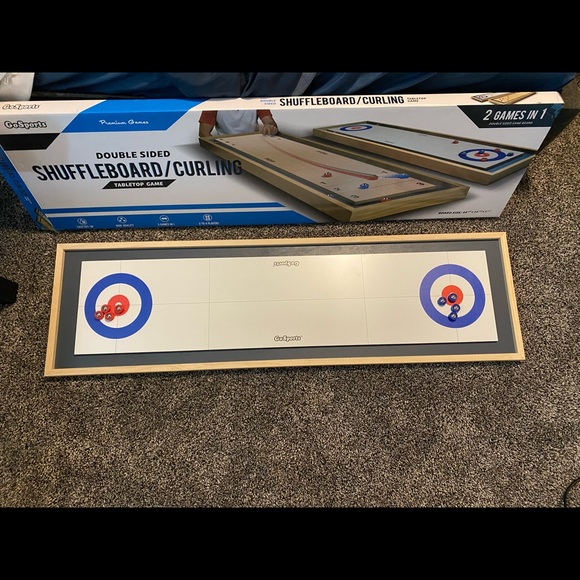 Go Sports Shuffleboard/Curling Table Top Game - Picture 1 of 3